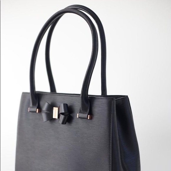 Black Ted Baker Large Tote Bag - Picture 4 of 7